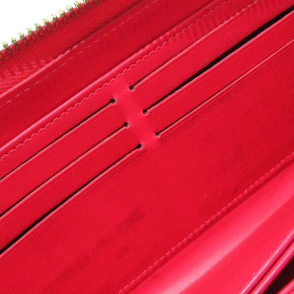 LOUIS VUITTON Zippy Wallet Hot Pink Monogram Vernis - 378-080425 - Picture 9 of 11